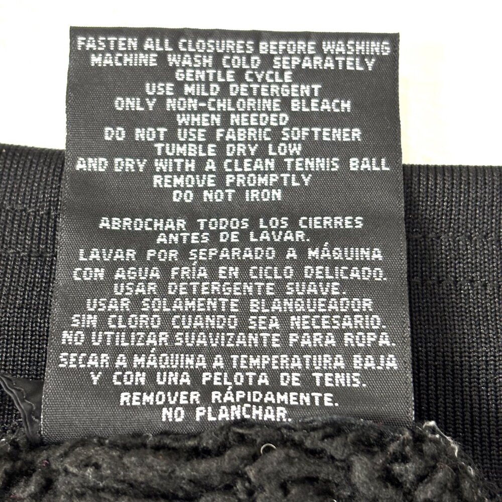 Aventure Faux Wrap Down Feather Puff Fleece Lined… - image 8